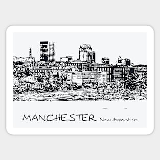 Manchester - New Hampshire Sticker